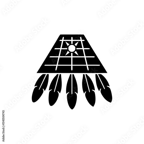 creative details solar panel icon vector illustration	
