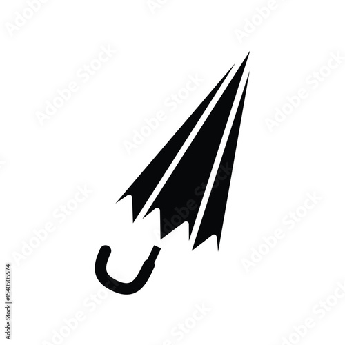 umbrella icon , template, flat, design, vector, illustrations, education, style, trendy, collections