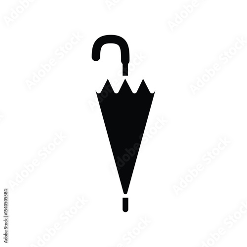 umbrella icon , template, flat, design, vector, illustrations, education, style, trendy, collections