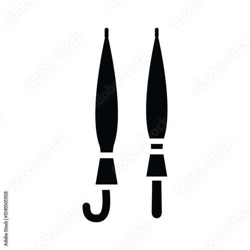 umbrella icon , template, flat, design, vector, illustrations, education, style, trendy, collections