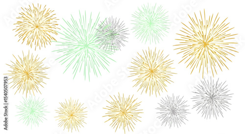 Festive Fireworks A Celebration of Light and Color