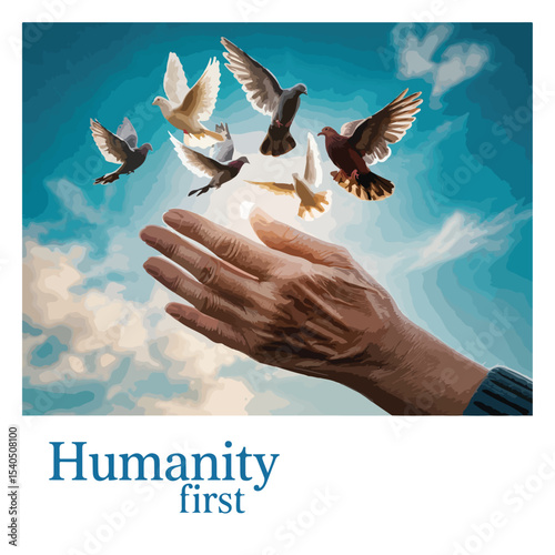 World Humanitarian Day poster Banner
