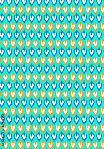 PrintNew textile Attractive Seamless Asian Pattern  Premium Vector