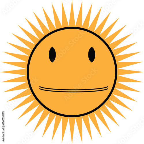 Yellow,sun and sunlight. Hot solar energy for tan. Vector sign,yellow sun icon
Sun simple icons collection. Vector illustration
Yellow sun icon set, sunshine and solar glow,