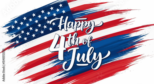 Happy 4th of July Celebrate American Independence Day with Patriotism