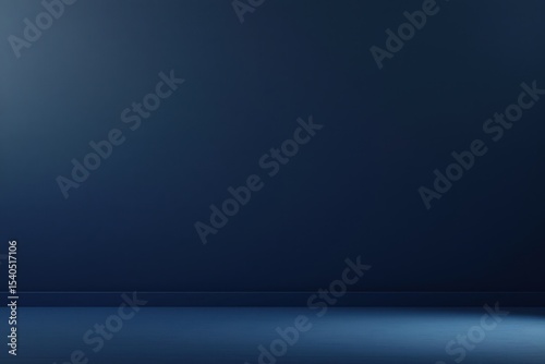 Wallpaper Mural Gigapixel Photographic Closeup Dark Blue Textured Wall and Floor Studio Background Deep Shade Navy Blue Torontodigital.ca