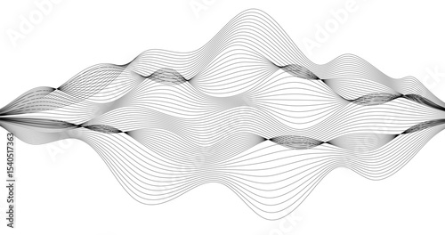 Digital frequency track equalizer lines background horizon Abstract geography grid of waves design