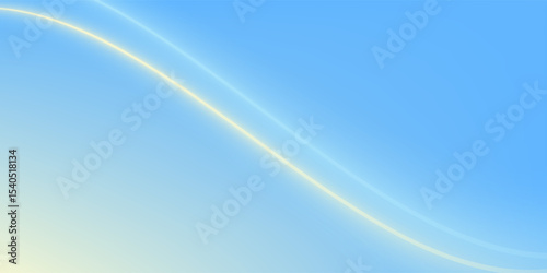Sky blue and cream gradient mesh background.