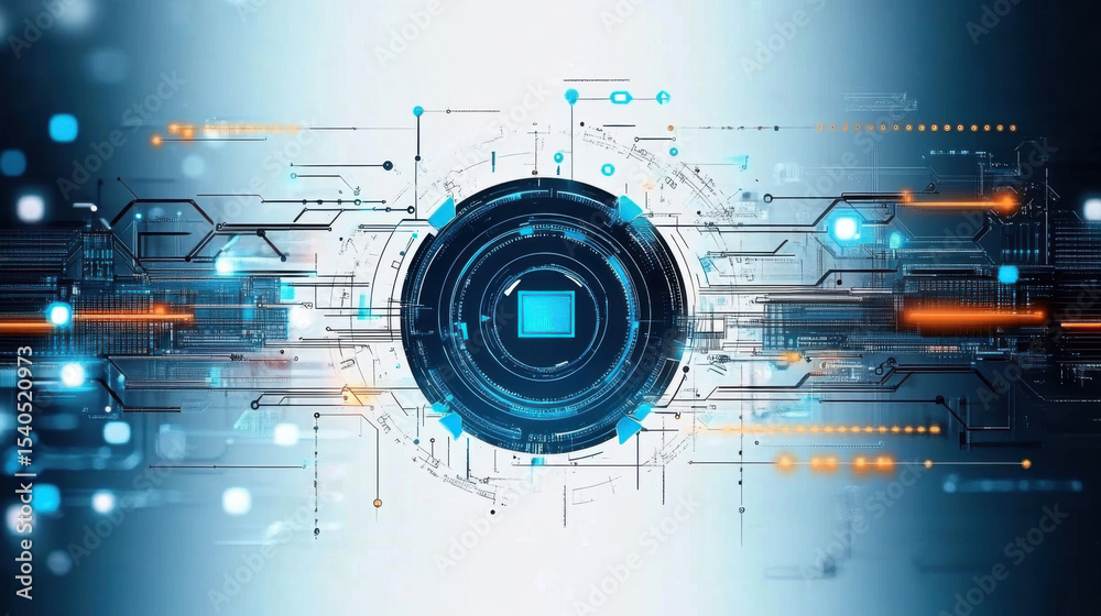 Obraz premium Abstract technological background various