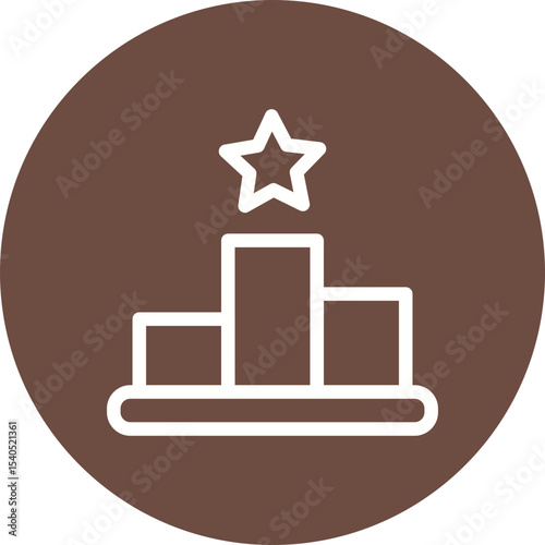 Stats single icon vector illustration