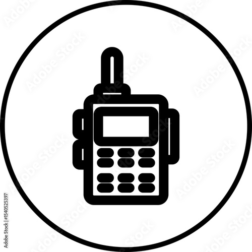 Radio single icon vector illustration