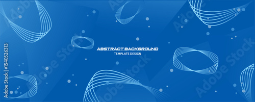 Vector Gradient Background With Abstract Style, Premium Template Design