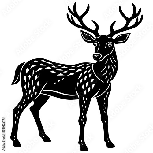 deer vector illustration
