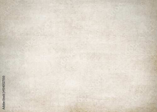 Neutral aged paper texture perfect for vintage designs. Old faded antique paper background with subtle grunge