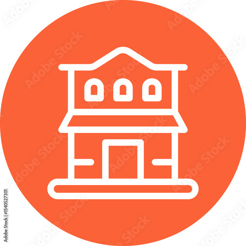 Bank single icon vector illustration