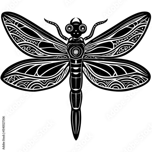 dragonfly vector illustration