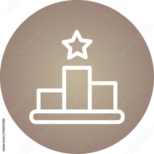 Stats single icon vector illustration