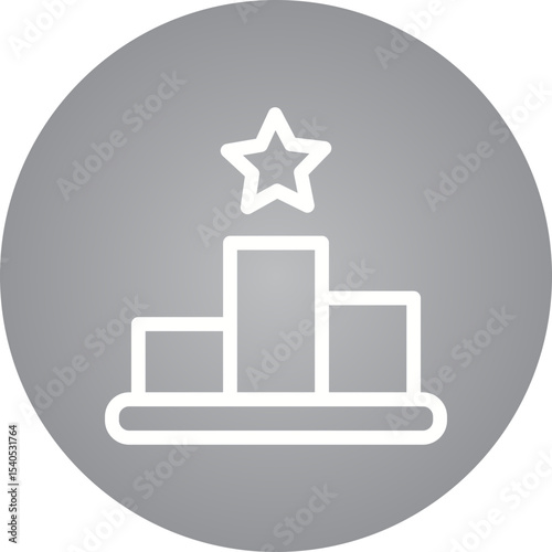 Stats single icon vector illustration