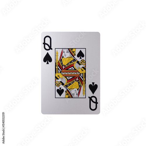 Full Deck: 52 Standard Playing Cards Photographed Individually and Isolated