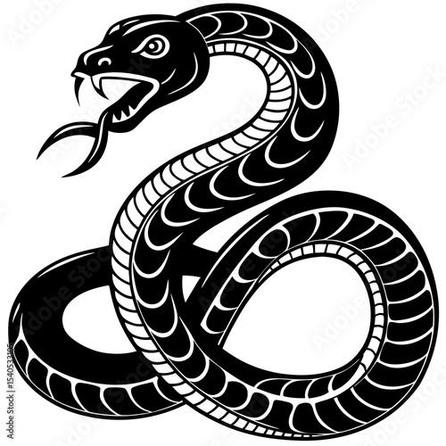 snake vector illustration