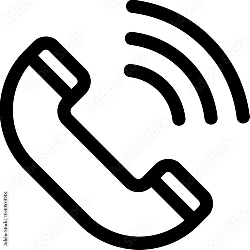 Call single icon vector illustration