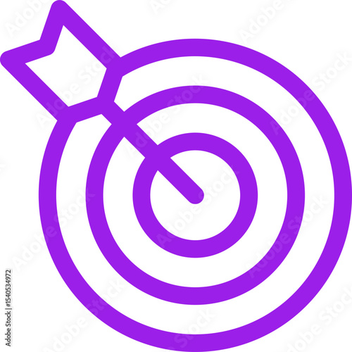 Target single icon vector illustration