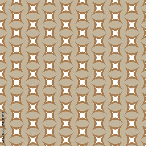 abstract gorgeous four point star pattern design