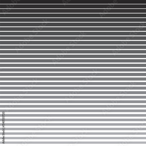 abstract black to white unrivaled line pattern design