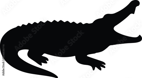 Silhouette of a blank image placeholder vector illustration