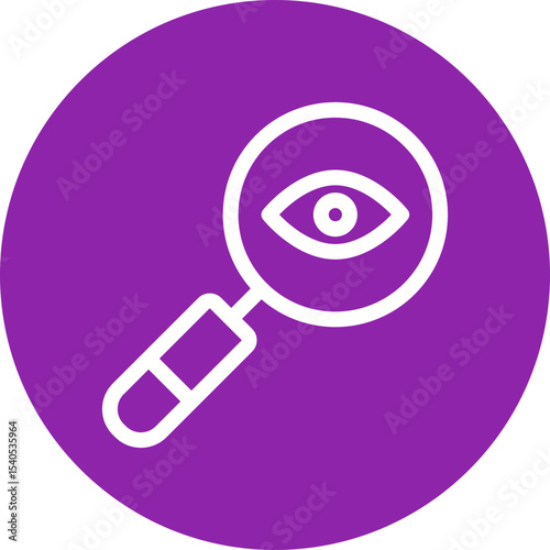 Search single icon vector illustration