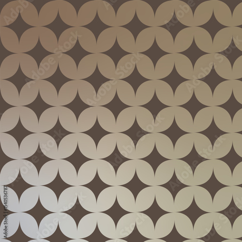 abstract brown star gradient color pattern design