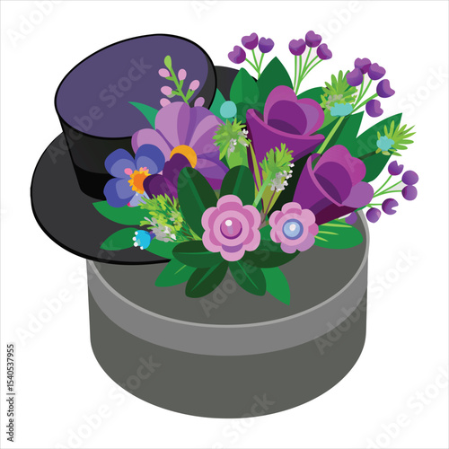 Flower shop bouquet hello spring beautiful rose