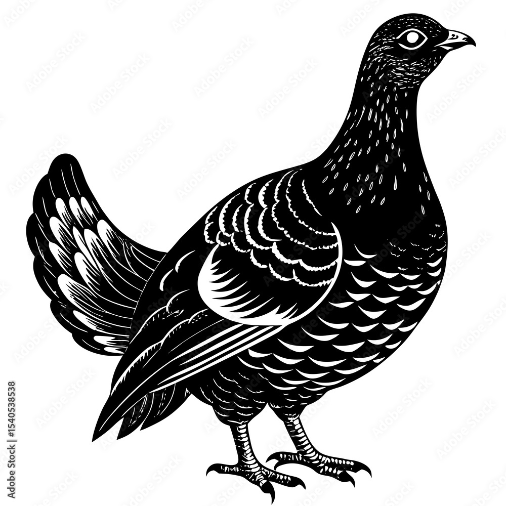 Obraz premium dove isolated on white