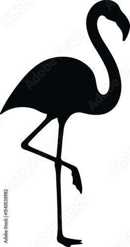 Silhouette of a blank solid shape vector illustration