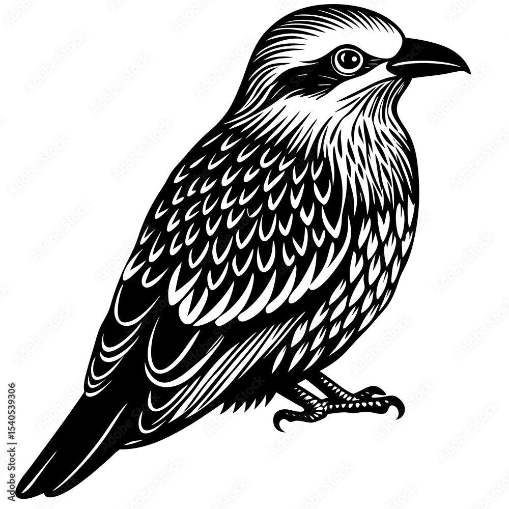 Obraz premium sketch of a bird