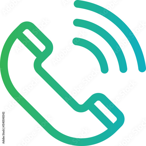 Call single icon vector illustration