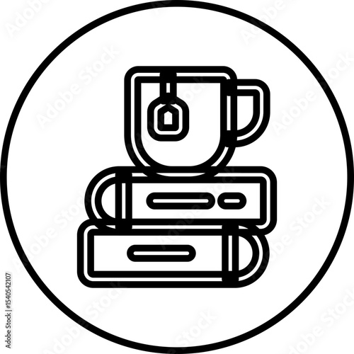 Tea single icon vector illustration