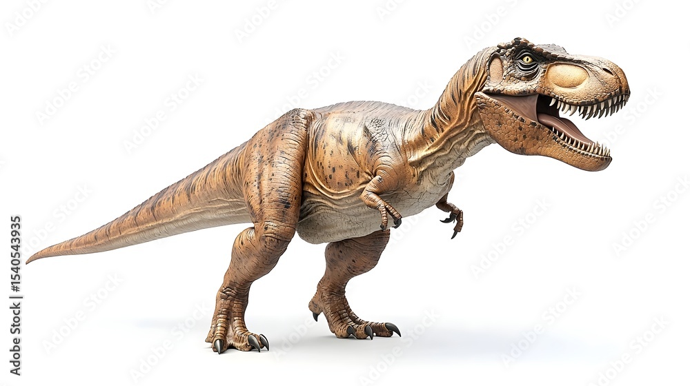 Obraz premium Majestic Tyrannosaurus Rex Dinosaur with Powerful Jaws