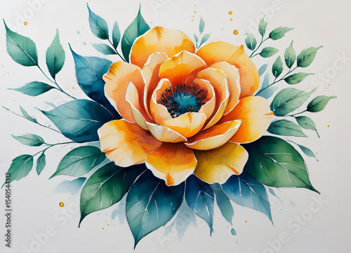 Charming Flower in a Colorful Display