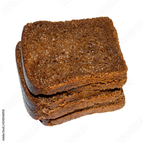 Bread made from sprouted grain on sourdough.Whole-grain, yeast-free bread.Rye bread brick.