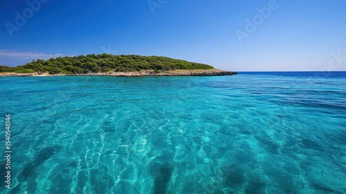 Azure Seascape: Island Paradise