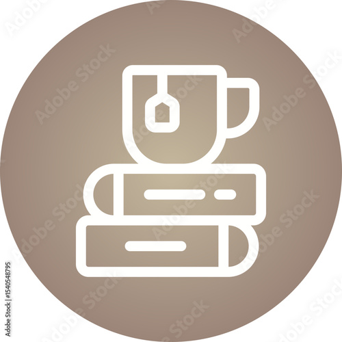 Tea single icon vector illustration