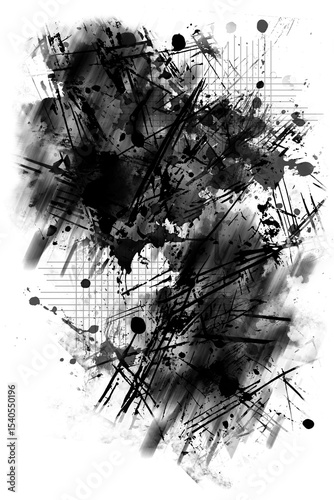 Watercolor Ink Splatters & Spray Paint Frames – Grunge Borders & Drips – Transparent PNG Shapes