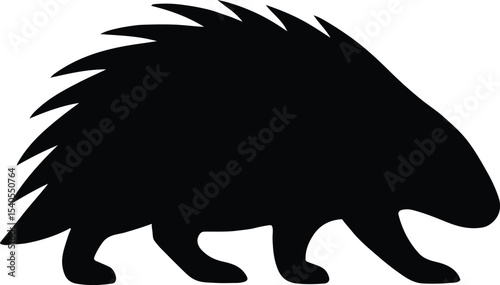 Silhouette simple black background for multipurpose projects vector illustration