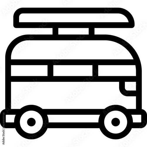 Car single icon vector illustration