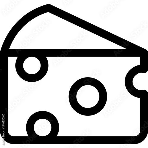 Cheese single icon vector illustration