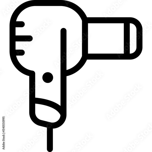 Drill single icon vector illustration