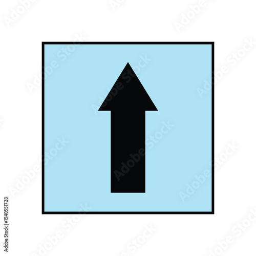 blue road sign	