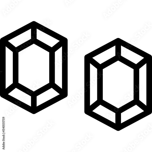 Stones single icon vector illustration