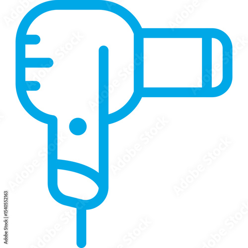 Drill single icon vector illustration